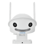 SNOSECURE CamHipro WiFi Dual Lens Outdoor CCTV Camera 4MP 8MP