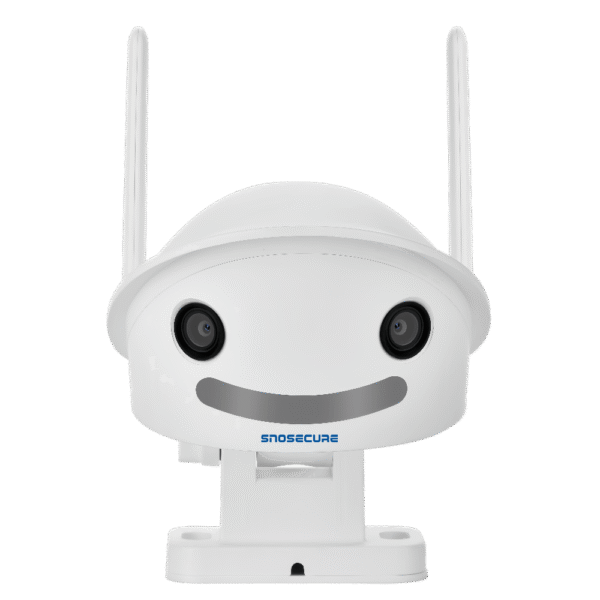 SNOSECURE CamHipro WiFi Dual Lens Outdoor CCTV Camera 4MP 8MP