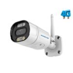 SNOSECURE 8MP 4G WiFi wireless CCTV camera with human detection and audio