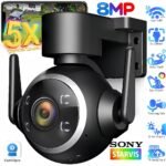 SNOSECURE 8MP PTZ Security Camera with 5X Zoom