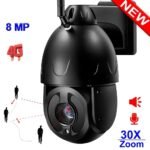 SNOSECURE Mini speed dome camera for wireless WiFi outdoor surveillance