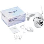 H.265 compression PTZ camera with SD Card storage and P2P streaming