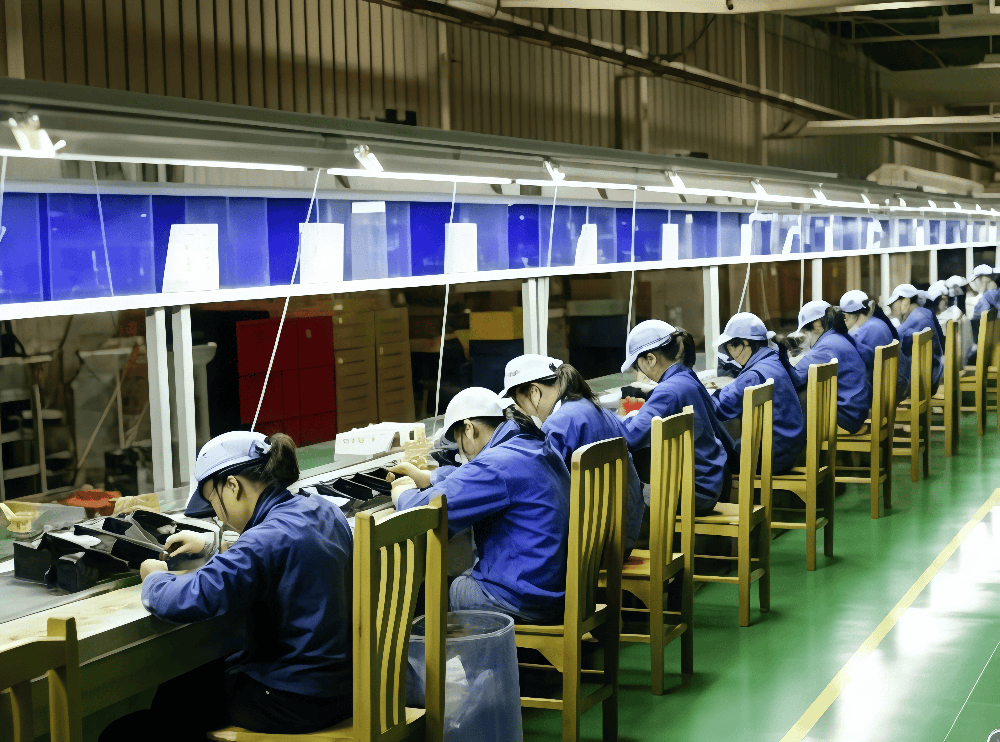 Certified Warehousing and Line Delivery in Camera Factory