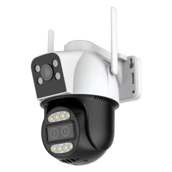3 Lens Outdoor waterproof PTZ camera with 3G 4G SIM connectivity