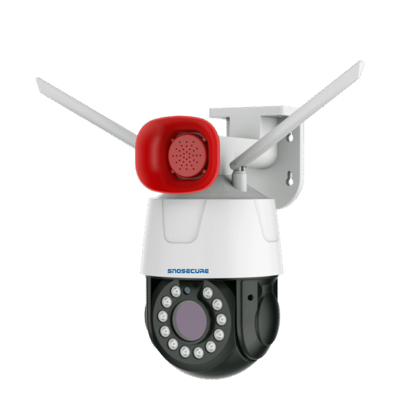 High resolution 4K PTZ wireless camera with H.265 video compression