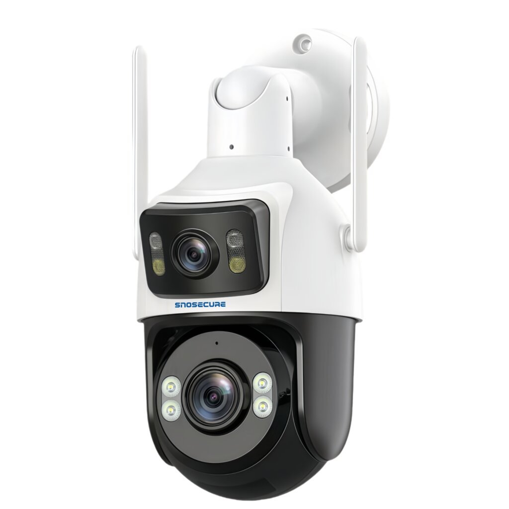 SNO Full Metal Dual Lens PTZ outdoor security camera with 4G SIM card