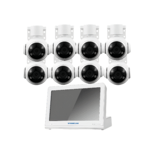 SNO POE NVR Kits With Monitor Manufacturer Supplier 8CH POE NVR Kits with 11.6inch monitor