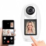 SNOSECURE 3MP WiFi PTZ Baby Monitor with Video Call