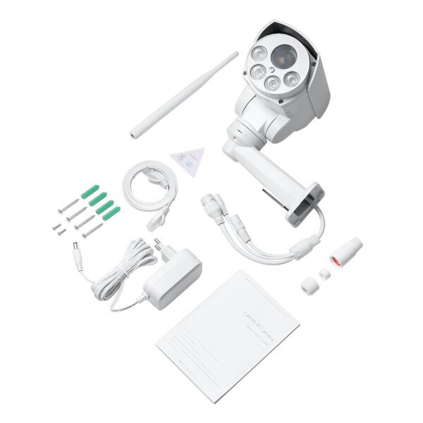 SNOSECURE 4K PTZ Bullet WiFi 4G Camera for Outdoor Surveillance Q8S