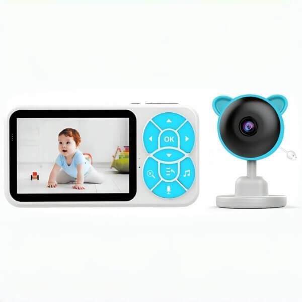 3.5inch Video baby monitor kit for home kids protection and safety