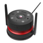 Black Color Smoke Detector Camera