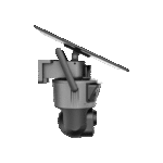 Ubox APP smart solar camera with two-way audio function