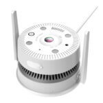 White Color Smoke Detector Camera