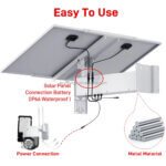 90W60A Solar System Off-grid Energy Storage System Lithium Battery for Home Farm Island Outdoor 4G Router Lighting 3