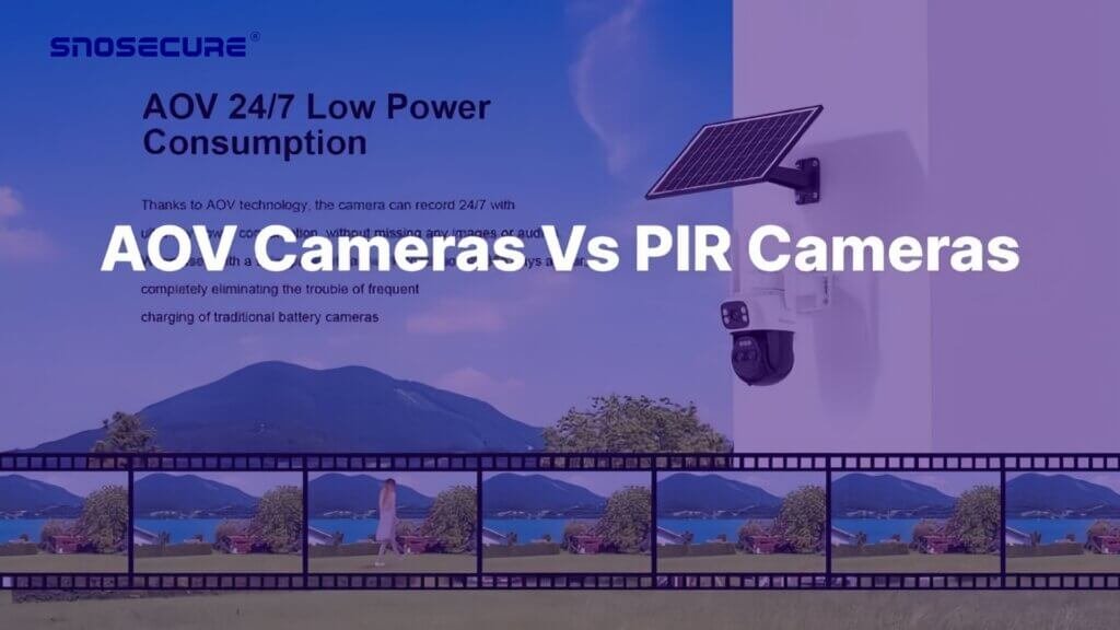 PIR vs AOV vs AOR: Which Low Power Camera Technology Is Best for Smart Surveillance?