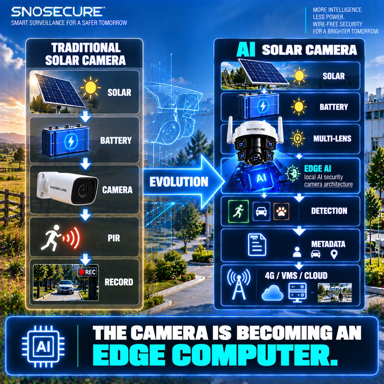 From Solar Camera to Edge Computer