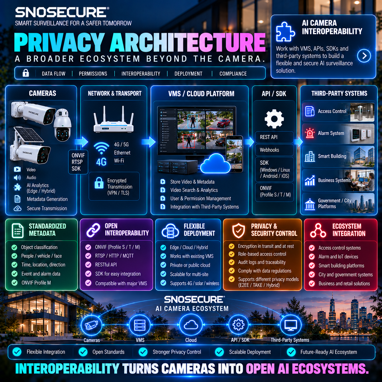 Privacy Architecture / Cloud AI vs Edge AI