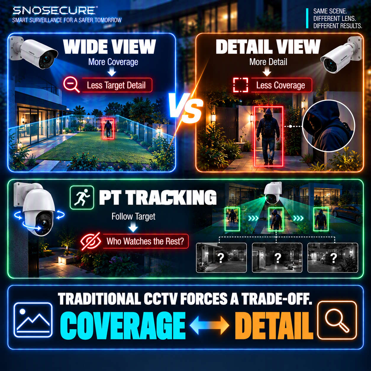 The Traditional CCTV Trade-Off