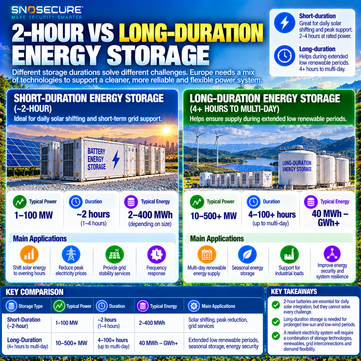 2-HOUR VS LONG-DURATION ENERGY STORAGE
