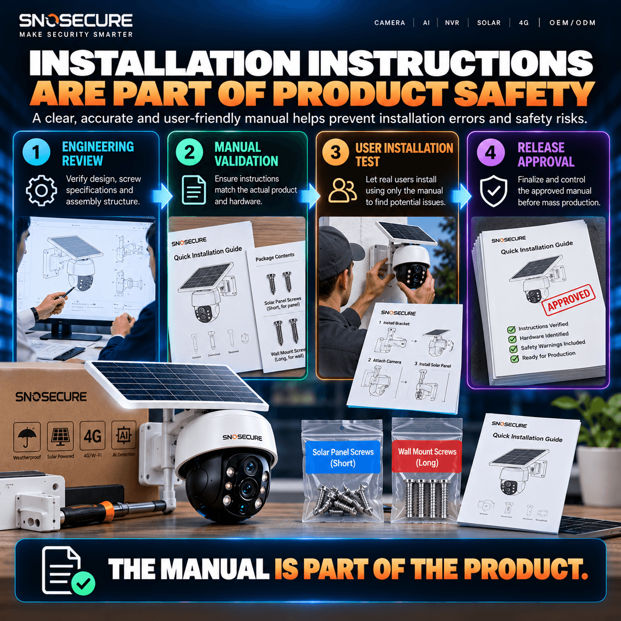THE MANUAL IS PART OF THE PRODUCT.