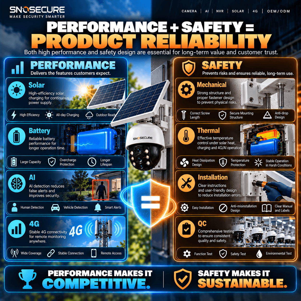 Performance + Safety = Product Reliability