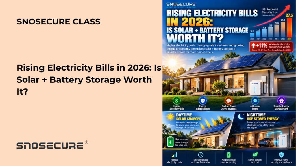 Rising Electricity Bills in 2026: Is Solar + Battery Storage Worth It?