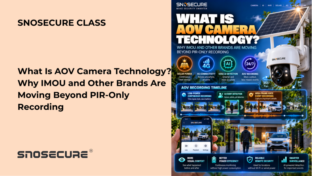What Is AOV Camera Technology? Why IMOU and Other Brands Are Moving Beyond PIR-Only Recording