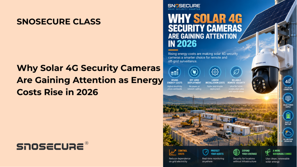 Why Solar 4G Security Cameras Are Gaining Attention as Energy Costs Rise in 2026