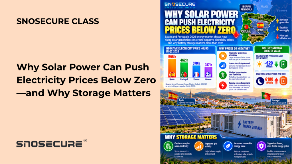 Why Solar Power Can Push Electricity Prices Below Zero—and Why Storage Matters
