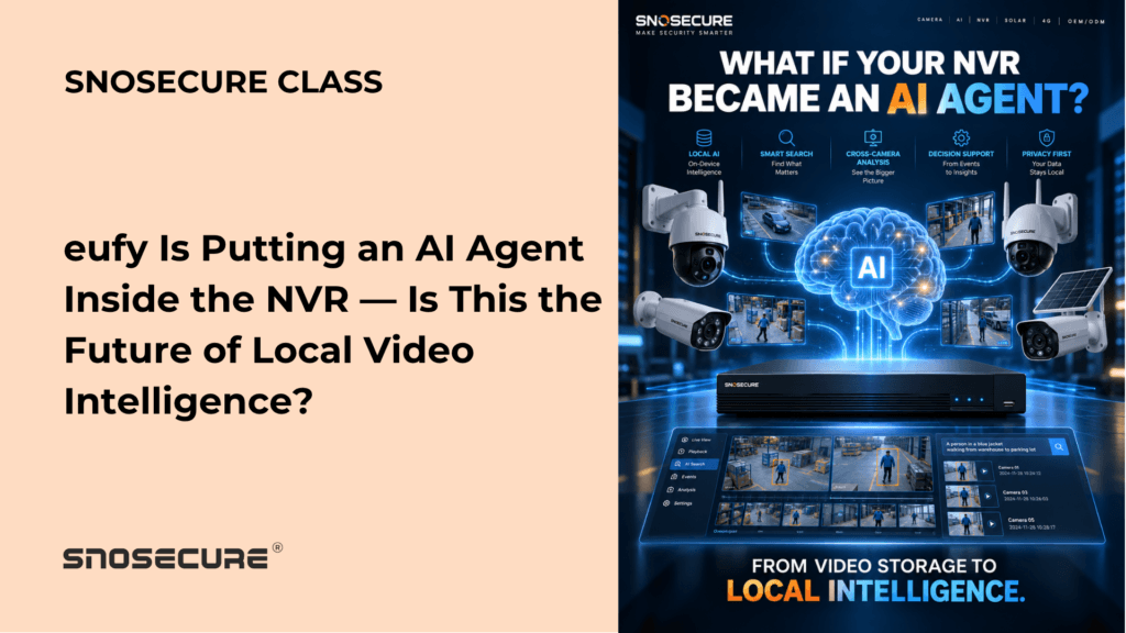 eufy Is Putting an AI Agent Inside the NVR — Is This the Future of Local Video Intelligence?